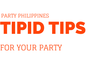 party tipid tips